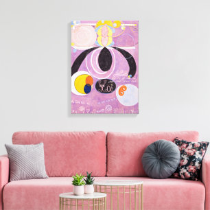 Ten Largest, No. 6, Adulthood Hilma af Klint Canvas Print
