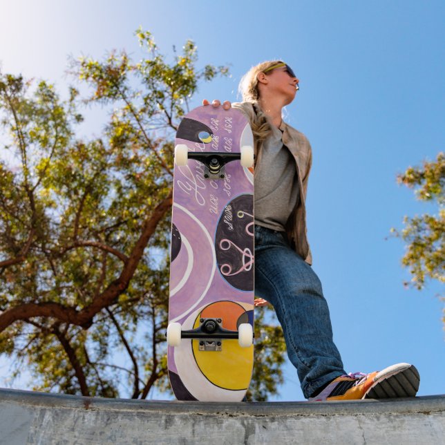 Ten Largest, No. 6, Adulthood | Hilma af Klint | Skateboard (Outdoor 1)