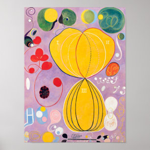 Ten Largest, No. 7, Adulthood Hilma af Klint Poster