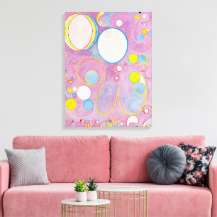 Ten Largest, No. 8, Adulthood Hilma af Klint Canvas Print