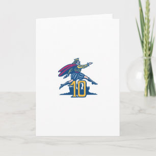 Ten Lords a-Leaping Holiday Card