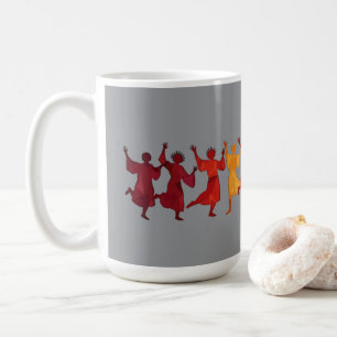 Ten-Lords-A Leaping Stencil-Style Coffee Mug