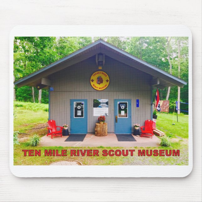 Ten Mile River Scout Museum Front Mouse Pad (Front)