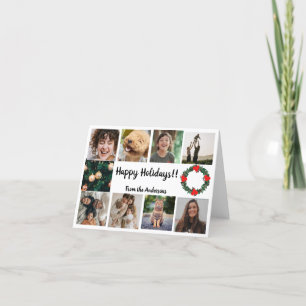Ten Photo Template Simple Christmas