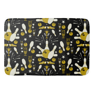 Ten Pin Bowling Home Decor Bath Mat