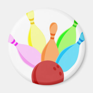Ten Pin Bowling Magnet