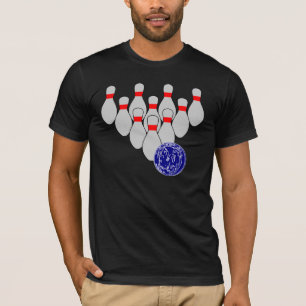 Ten Pin Bowling Mens T-Shirt