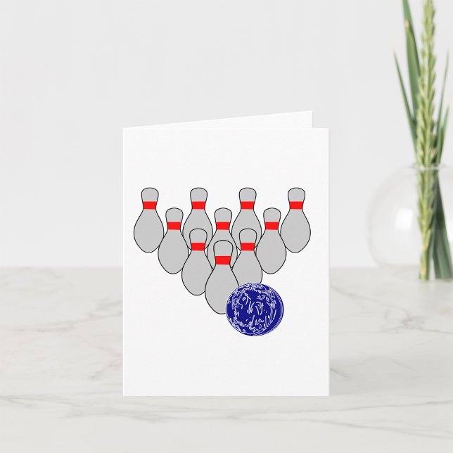 Ten Pin Bowling Note Cards (Creator Uploaded)