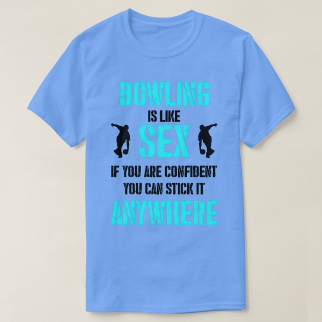 Ten Pin Bowling T-Shirt (Design Front)