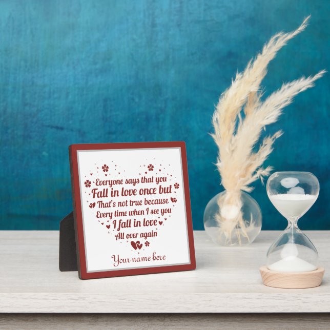 ten reasons why love you word art add name plaque (Insitu)