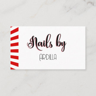 Ten Shades of Happy Review Nail Palette Loyalty Business Card