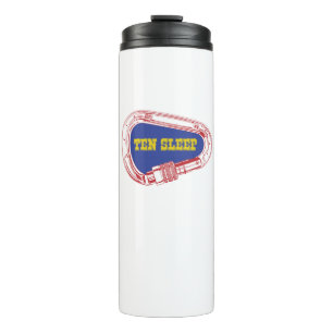 Ten Sleep Rock Climbing Carabiner Thermal Tumbler