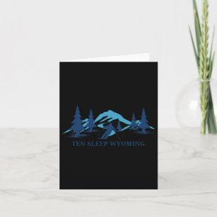 Ten Sleep Wyoming Ski Resort Skiing Skier Card