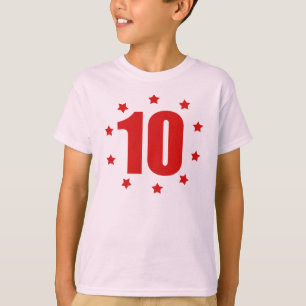 TEN Stars 10th BIRTHDAY Tee