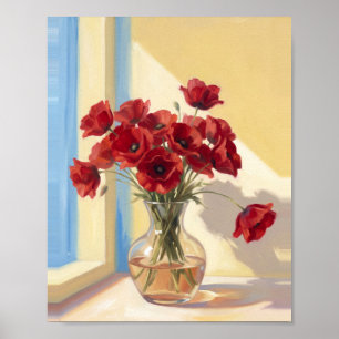 Ten Windows Art No. 2 Vintage Painting Poster