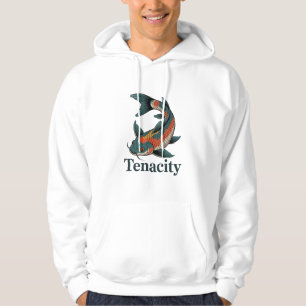 Tenacity – Japanese Koi Symbol of Persistence Hoodie