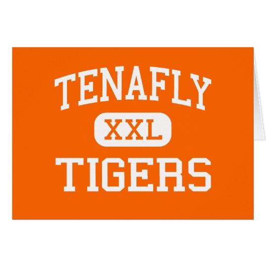 Tenafly - Tigers - High - Tenafly New Jersey Card