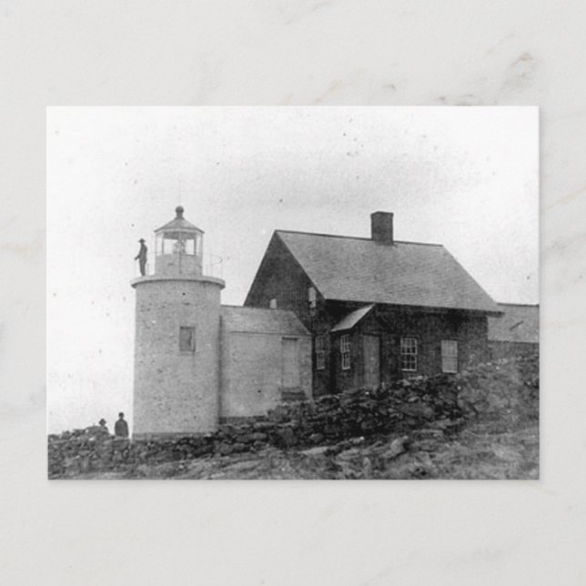 Tenants Harbour Lighthouse Postcard (Front)