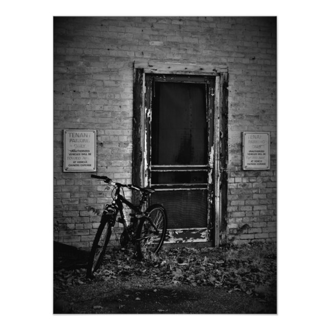 "TENANTS ONLY" PHOTO PRINT (Front)
