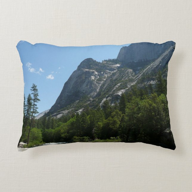 Tenaya Creek in Yosemite National Park Decorative Cushion (Front)