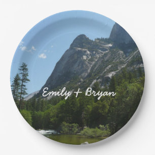 Tenaya Creek in Yosemite National Park Paper Plate