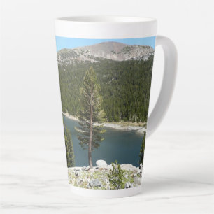 Tenaya Lake in Yosemite National Park Latte Mug