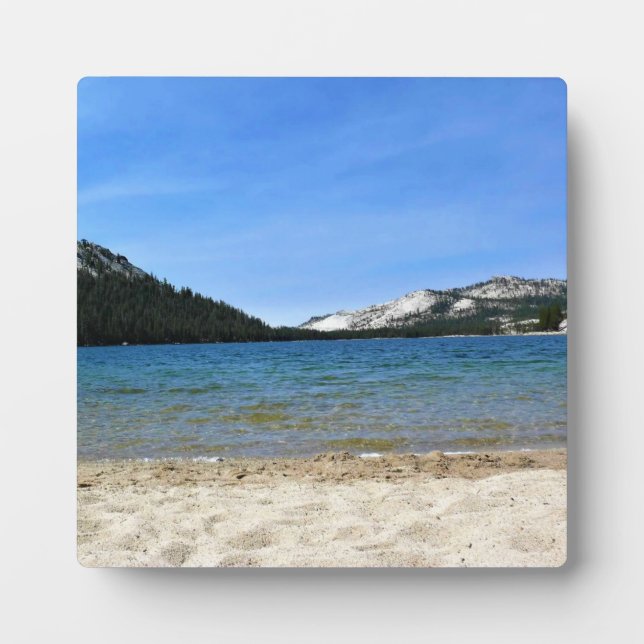 Tenaya Lake, Yosemite, CA Plaque (Front)
