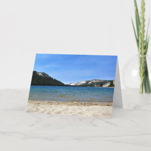 Tenaya Lake, Yosemite, California Card