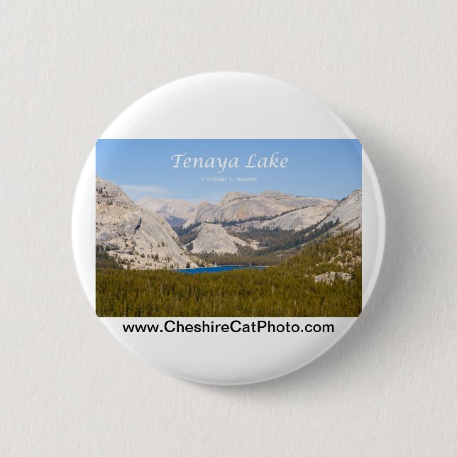 Tenaya Lake Yosemite California Products 6 Cm Round Badge (Front)