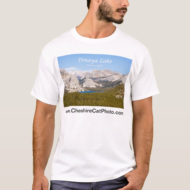 Tenaya Lake Yosemite California Products T-Shirt (Front)