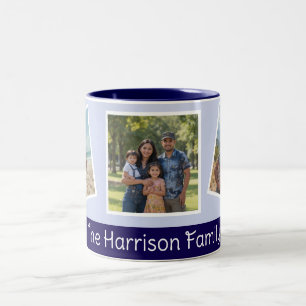 Tendencia personalizada elegante Hermosos Recuerdo Two-Tone Coffee Mug