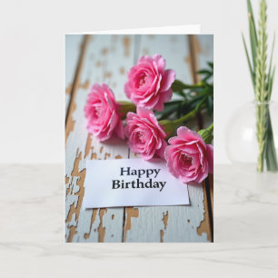 Tender Bloom Birthday Card