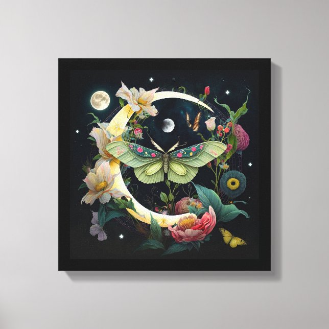 Tender canvas - Night butterfly (Front)