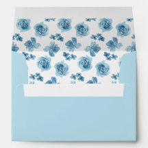 Tender Collection Spun Sugar Blue  Envelope