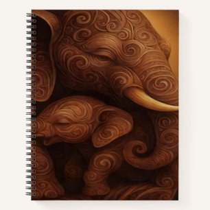 Tender Elephants Notebook
