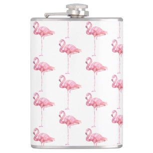 Tender Flamingo Series Design 1 Hip Flask