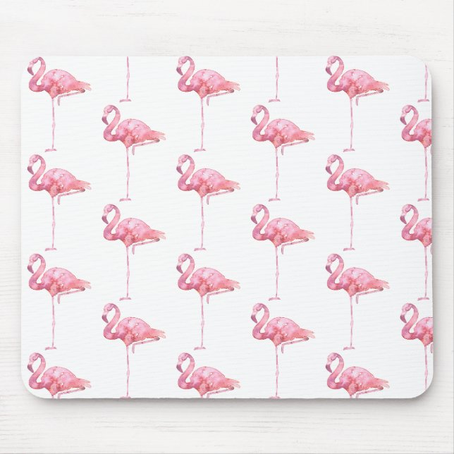 Tender Flamingo Series Design 1 Mouse Mat (Front)