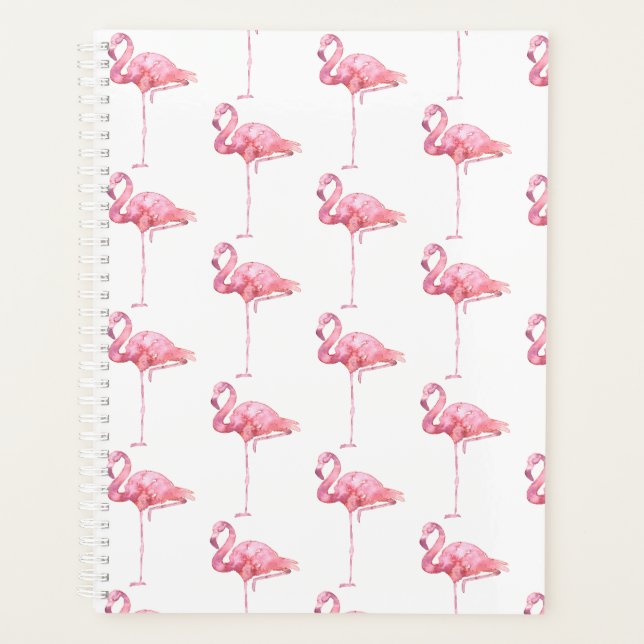 Tender Flamingo Series Design 1 Planner (Front)
