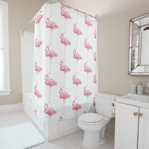 Tender Flamingo Series Design 1 Shower Curtain