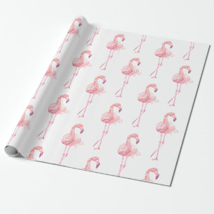 Tender Flamingo Series Design 2 Wrapping Paper