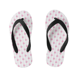 Tender Flamingo Series Design 3 Kid's Flip Flops