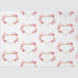 Tender Flamingo Series Design 7 Tissue Paper