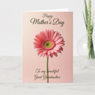 Tender Petals Mothers Day Card