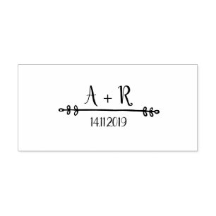 Tender wedding stamp