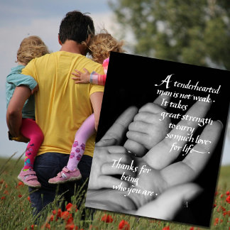 TENDERHEARTED MAN GREAT STRENGTH LOVE FOR LIFE  POSTER