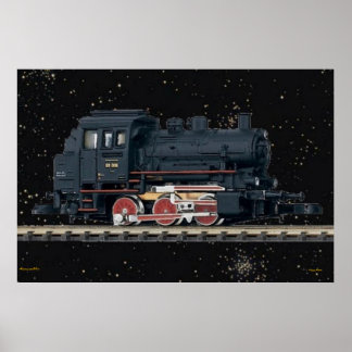 Tenderlokomotive BR89 Poster