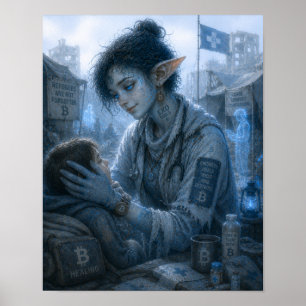 Tenderness / Healer / Refugee Camp Poster