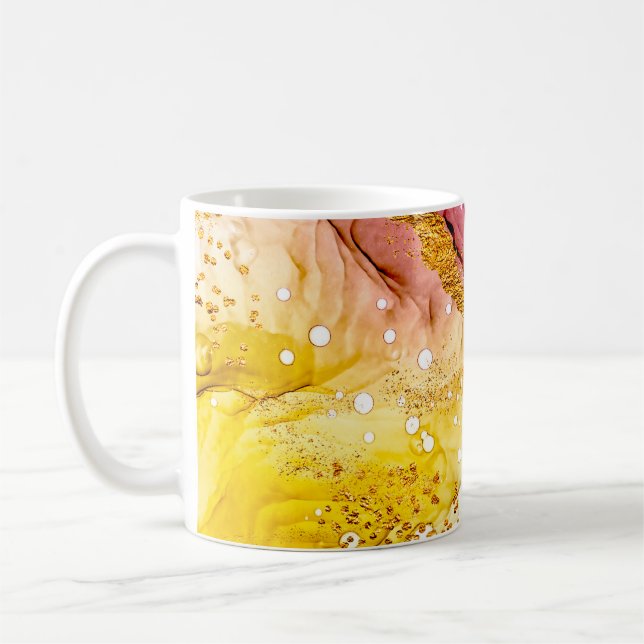 Tenderness in pastel colours. Unique creativity. I Coffee Mug (Left)