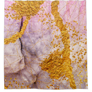 Tenderness in pastel colours. Unique creativity. I Shower Curtain