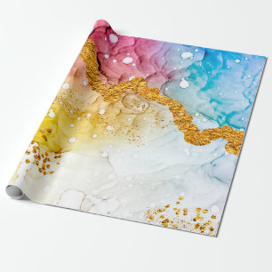 Tenderness in pastel colours. Unique creativity. I Wrapping Paper